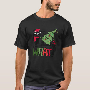 Funny Winter Weihnachten Katze so was T-Shirt