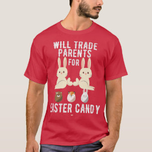 Funny wird Eltern für Osterkandy Kids Eas tauschen T-Shirt
