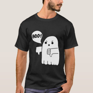 Funny wirft den Geist herunter und wirbelt Boo-Mis T-Shirt