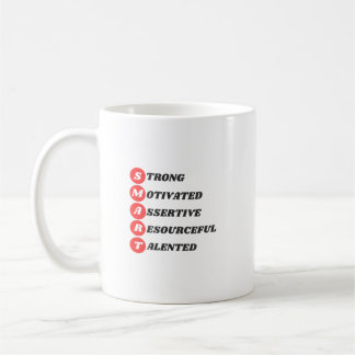 Funny Woman Akronym - SMART Kaffeetasse