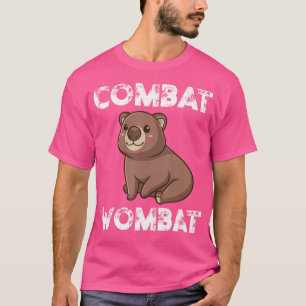 Funny Wombat Combat Kawaii Wombat Chibi Niedlich A T-Shirt