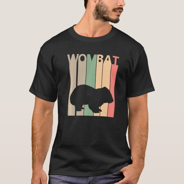 Funny Wombat Costume T-Shirt (Vorderseite)