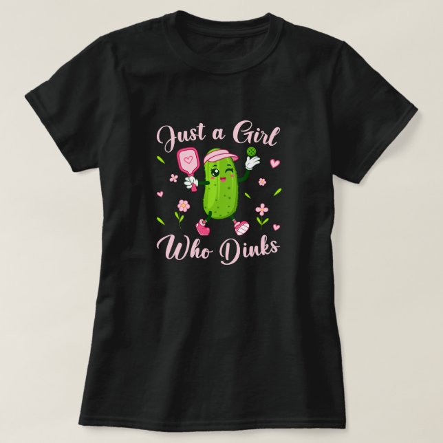 Funny Womens Pickleball-Geschenk T-Shirt (Design vorne)