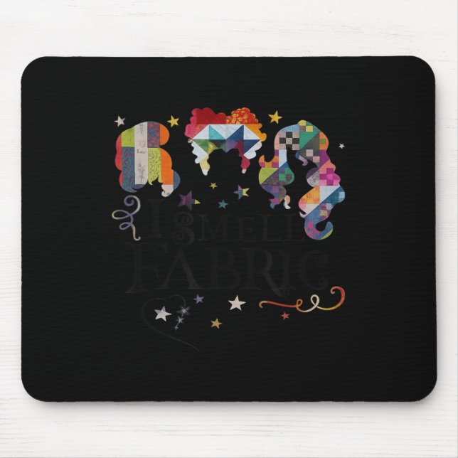 Funny Womens Quilter Nähen Ich rieche Mousepad (Vorne)