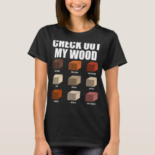 Funny Woodwork für Männer Vater Holzschnitzerei T-Shirt