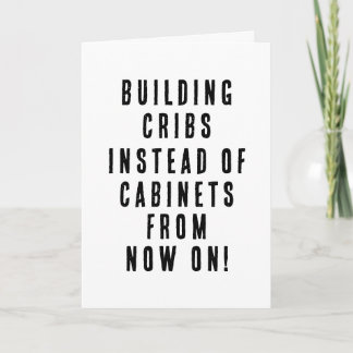 Funny Woodworker Pregnancy Ankündigung Redewendung