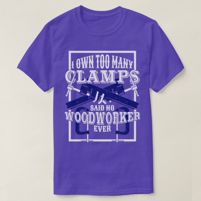 Funny Woodworking Woodworker Gift T-Shirt (Design vorne)