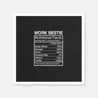 Funny Work Bestie Definition, Unglaublich witzig C Serviette