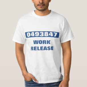Funny Work Release Rentierung T-Shirt