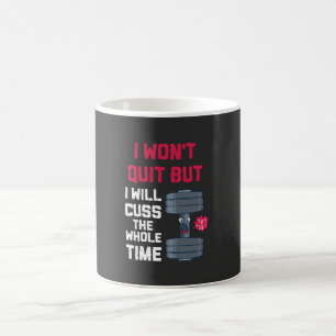 Funny Workout - Ich will nicht aufhören, aber Kaffeetasse
