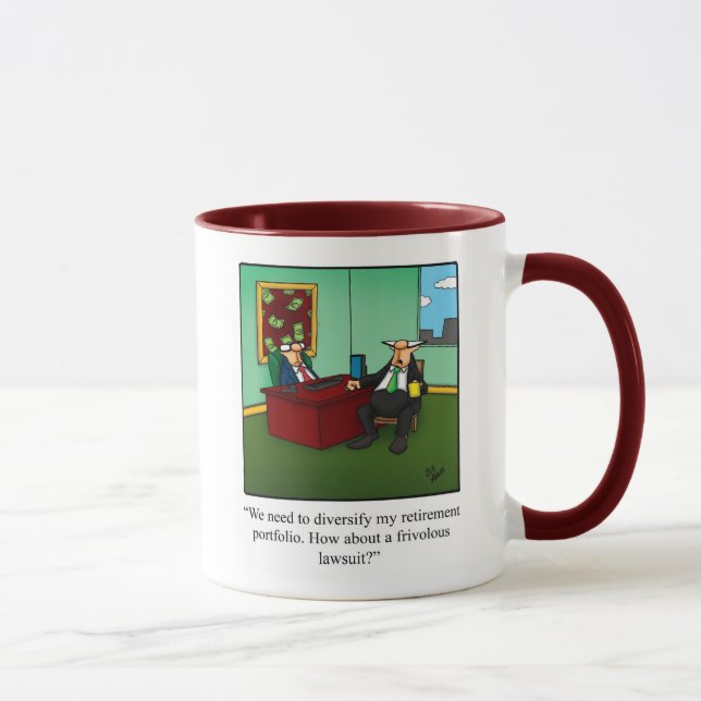Funny Workplace Spaß Tasse (Rechts)