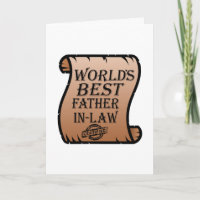 Funny Worlds Bestes Schwiegervater