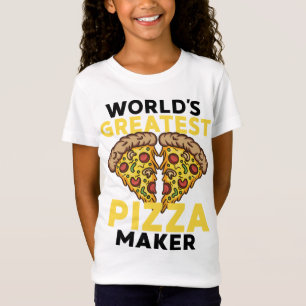 Funny World's größtes Pizza Maker Geschenk für Män T-Shirt