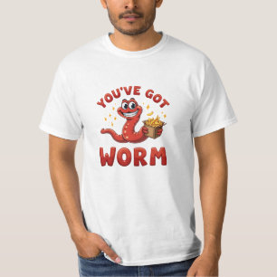 Funny Worm-Geschenk T-Shirt