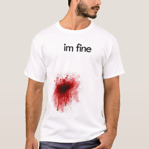 Funny Wounded T - Shirt