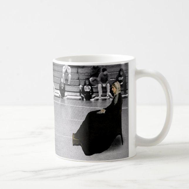 Funny Wrestling Kaffeetasse (Rechts)