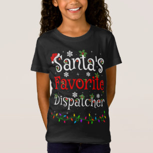 Funny Xmas beleuchtet Weihnachten Lieblings-Dispat T-Shirt