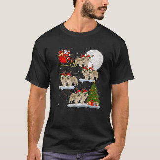 Funny Xmas Licht Tree Sass Café - Wine Bar T-Shirt