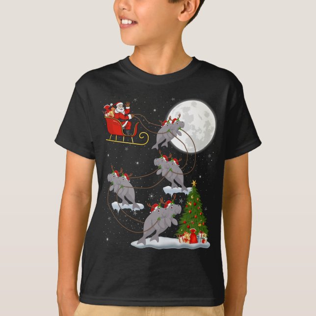 Funny Xmas Lighting Tree Sass Café Al Porto T-Shirt (Vorderseite)