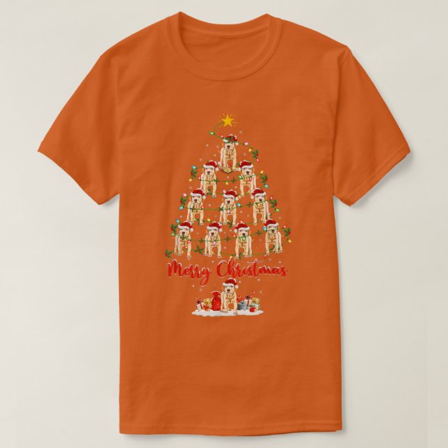 Funny Xmas Matching Santa Labrador Retriever Chris T-Shirt (Design vorne)