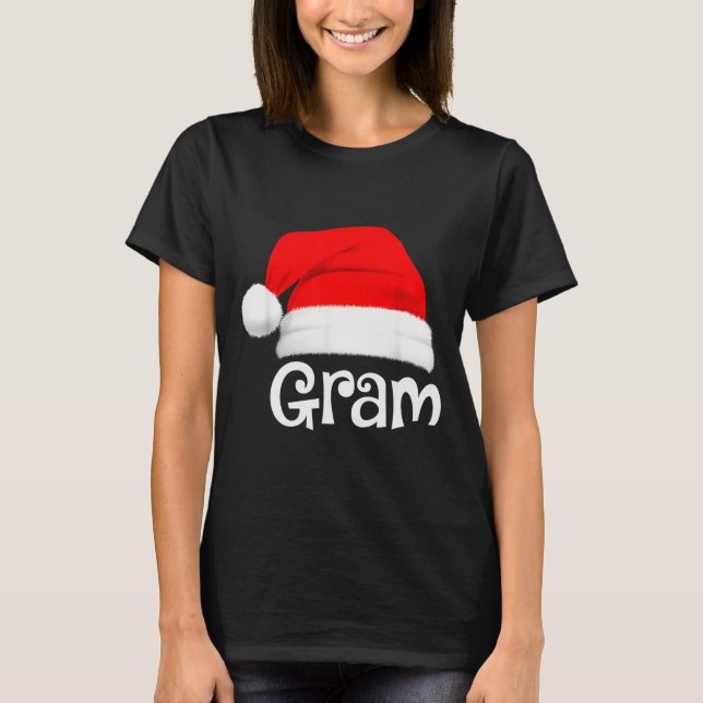 Funny Xmas Pajama Group Matching Gram Christmas Ha T-Shirt (Vorderseite)