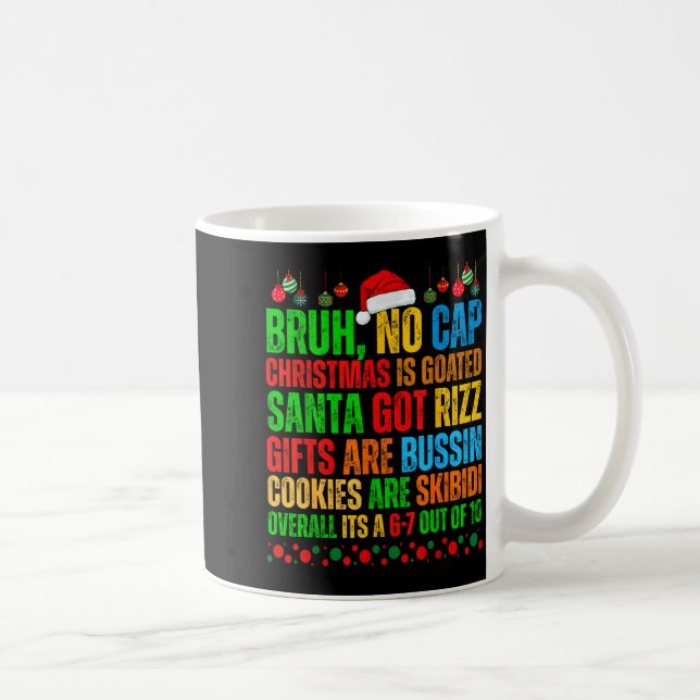 Funny Xmas School Generation Alpha Gen A Slang Chr Kaffeetasse (Rechts)