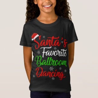 Funny Xmas Weihnachts Lieblings-Ballsaal-Tanz Chri T-Shirt