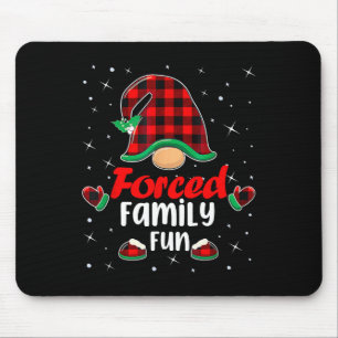Funny Xmas Weihnachtsmannmütze Zwang Familienspass Mousepad
