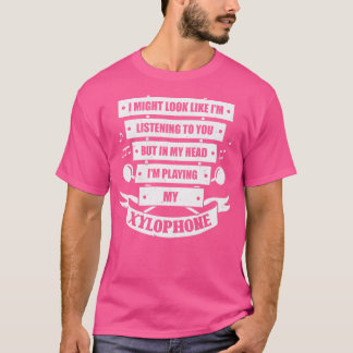 Funny Xylophone Player Geschenk T-Shirt