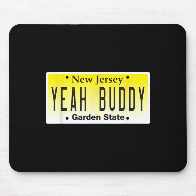 Funny Yeah Buddy Pauly D Jersey Shore Seaside Heig Mousepad (Vorne)