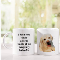 Funny Yellow Labrador Retriever Tasse
