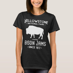 Funny Yellowstone Nationalpark Bison Jam T-Shirt