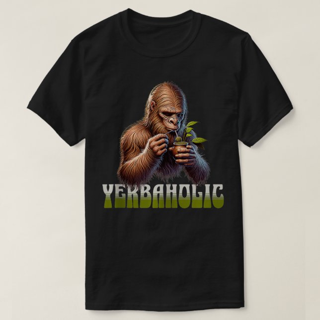 Funny Yerba Mate Tea Lover Drink Tee (Design vorne)