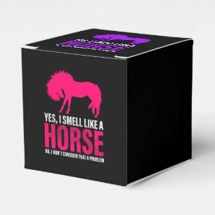 Funny Yes Ich rieche wie ein Pferd Geschenkschachtel