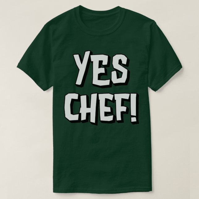 Funny Yes Koch zum Geschenk für Kochfans (2) T-Shirt (Design vorne)