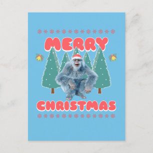 Funny Yeti - Frohe Weihnachten