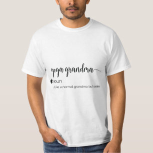 Funny Yoga-Oma-Definition T-Shirt
