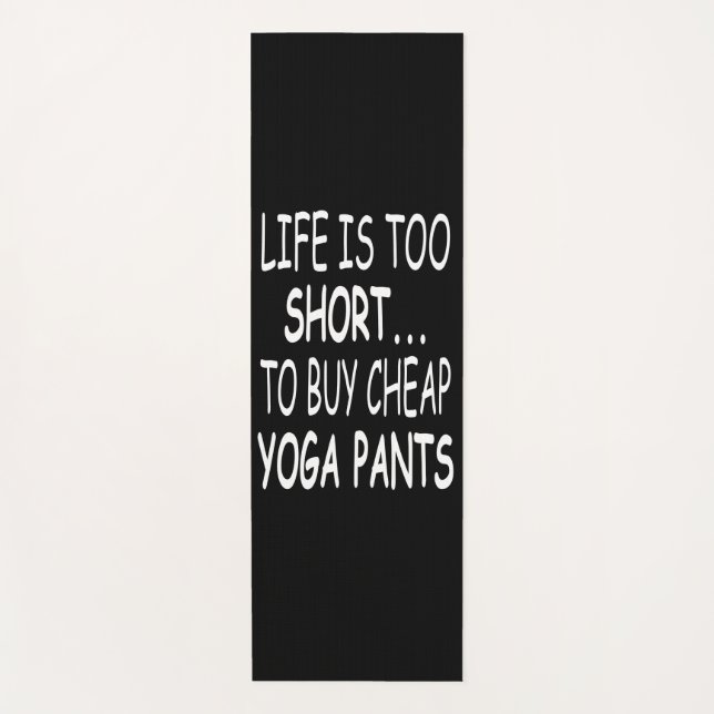 Funny Yoga Quotes - Funny Yoga - Yoga Pants Yogamatte (Vorderseite)