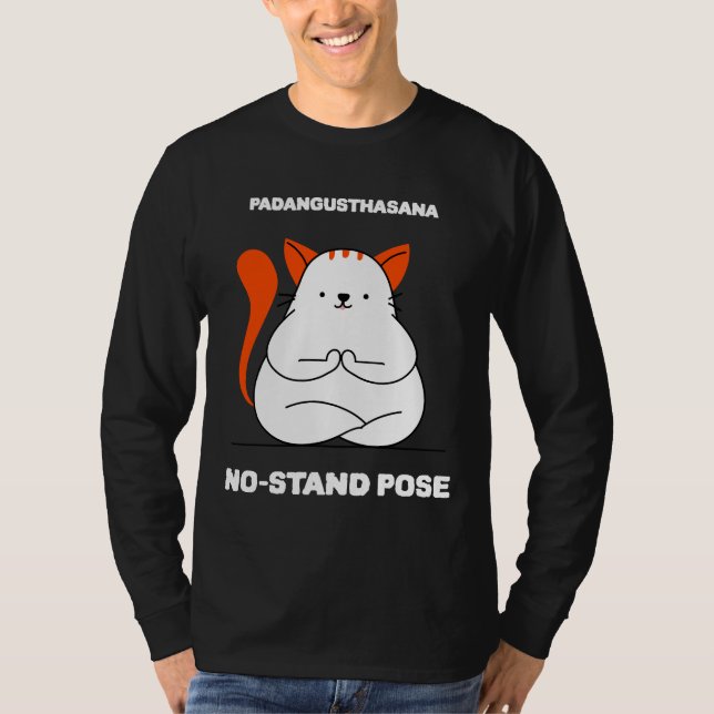 Funny Yoga T-Shirt (Vorderseite)