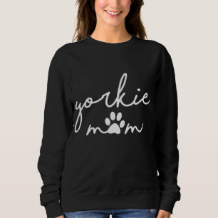 Funny Yorkshire Terrier Dog Mama Niedlich Yorkie M Sweatshirt