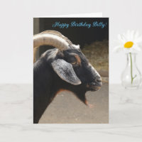 Funny "You old ziat" Happy Birthday Card