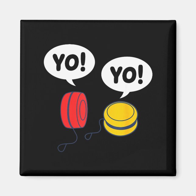 Funny Yoyo  Magnet (Vorne)