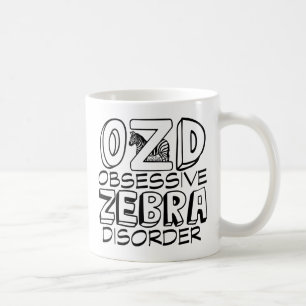 Funny Zebra Lover Kaffeetasse