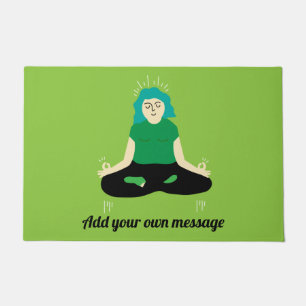 Funny Zen Welcome Door Mat Fußmatte