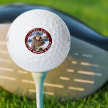 Funny Zitat Burgund White Custom Kids Foto Golfball<br><div class="desc">Personalisierte Foto Golfbälle mit bearbeitbarem Text. Die komische Formulierung lautet "i Liebe you to the rau & back" in weißer Typografie,  auf bordeauxrotem Hintergrund. Die Fotovorlage ist für Sie ein Set,  um Ihr eigenes Foto,  wie z.B. ein Foto Ihres Kindes oder Enkels,  hinzuzufügen.</div>