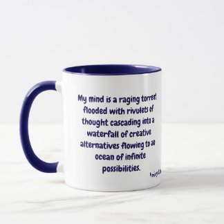 Funny Zitat für die Tasse meines Geistes