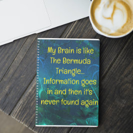 Funny Zitat für vergessene Menschen zu tun, um Spi Notizbuch