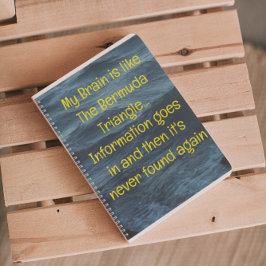 Funny Zitat für vergessene Menschen zu tun, um Spi Notizbuch