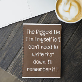 Funny Zitat für vergessene Menschen zu tun, um Spi Notizbuch