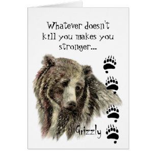 Funny Zitat Grizzly Bär Tötet euch Spaß